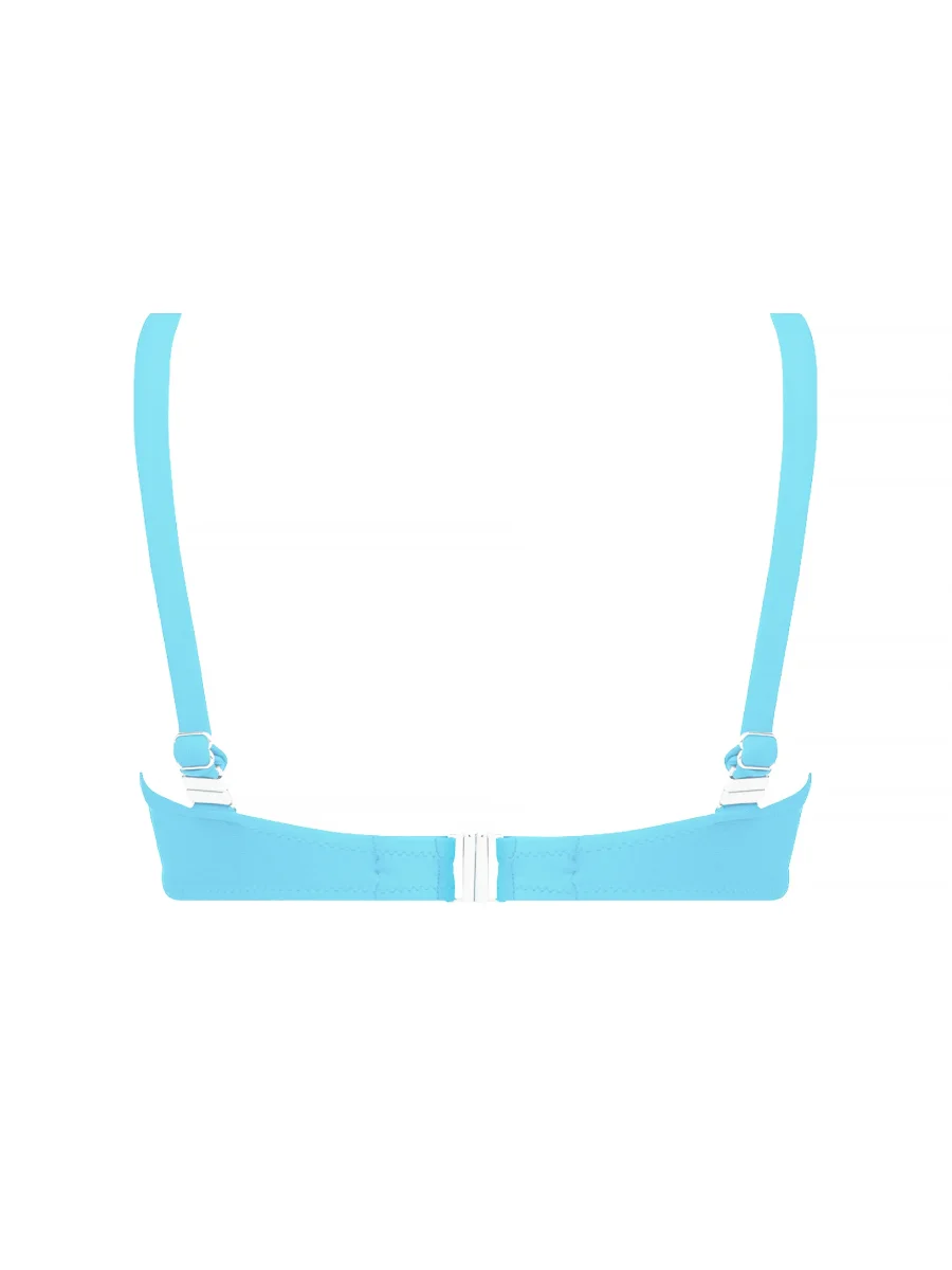 Maillots de bain Antigel de Lise Charmel - Bikini contour sans armatures La Chiquissima Turquoise Chic – Image 3