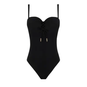 Maillot de bain Antigel de Lise Charmel - Maillot de bain bustier rembourré La Glam Tonique Noir