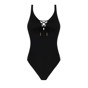 Maillot de bain Antigel de Lise Charmel - Maillot de bain sans armatures La Glam Tonique Noir