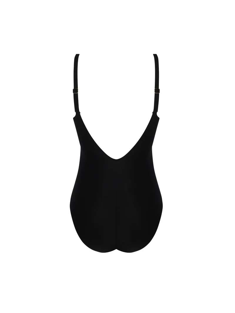 Maillot de bain Antigel de Lise Charmel - Maillot de bain sans armatures La Glam Tonique Noir – Image 4