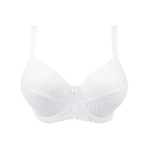 Antigel de Lise Charmel - Soutien-gorge emboîtant Tressage Graphic Tressage Blanc