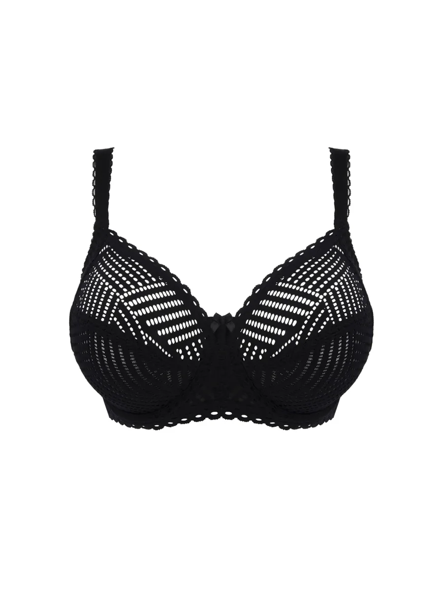 Antigel By Lise Charmel - Soutien-gorge Tressage Graphic Full Cup Tressage Noir