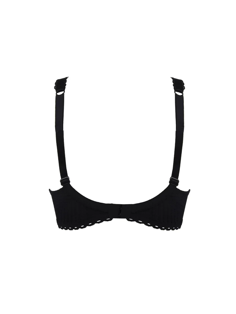 Antigel By Lise Charmel - Soutien-gorge Tressage Graphic Full Cup Tressage Noir – Image 3