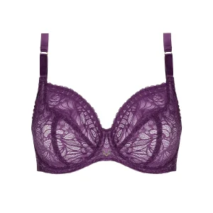 Antigel de Lise Charmel - Atelier Séduction 3/4 tasse Balconette Prune Magic