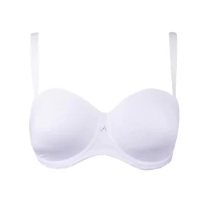 Antigel By Lise Charmel - Culte Beaute Soutien-gorge bandeau multi-positions sans bretelles Blanc