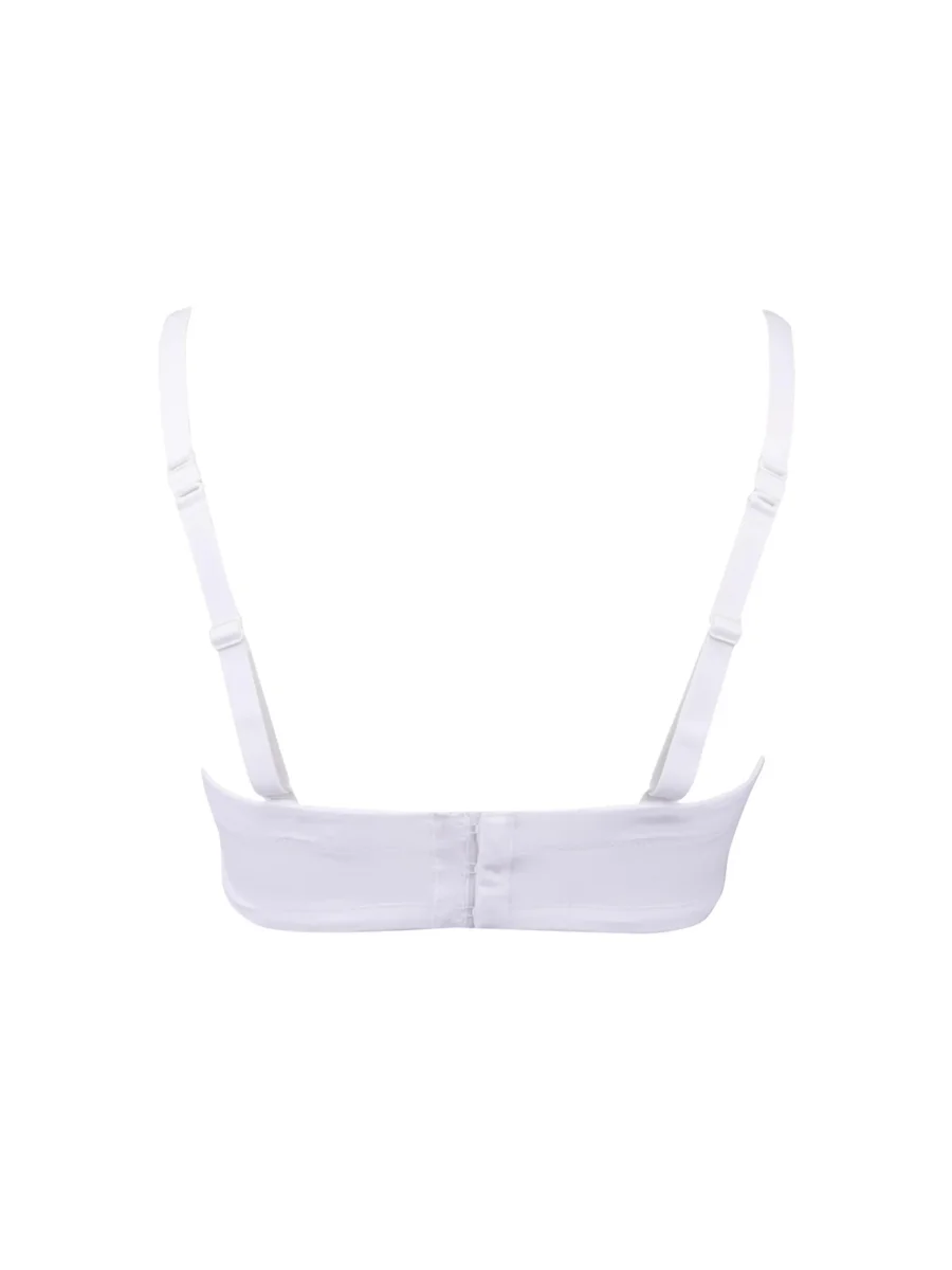 Antigel By Lise Charmel - Culte Beaute Soutien-gorge bandeau multi-positions sans bretelles Blanc – Image 3