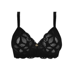 Antigel de Lise Charmel - Soutien-gorge triangle sans armatures Stricto Sensuelle Noir