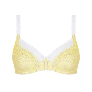Antigel Par Lise Charmel - Un Brin Garconne 3/4 Tasse Balconette Jaune Liquette