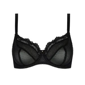 Antigel de Lise Charmel - Nuit Des Etoiles 3/4 Tasse Balconette Noir Or