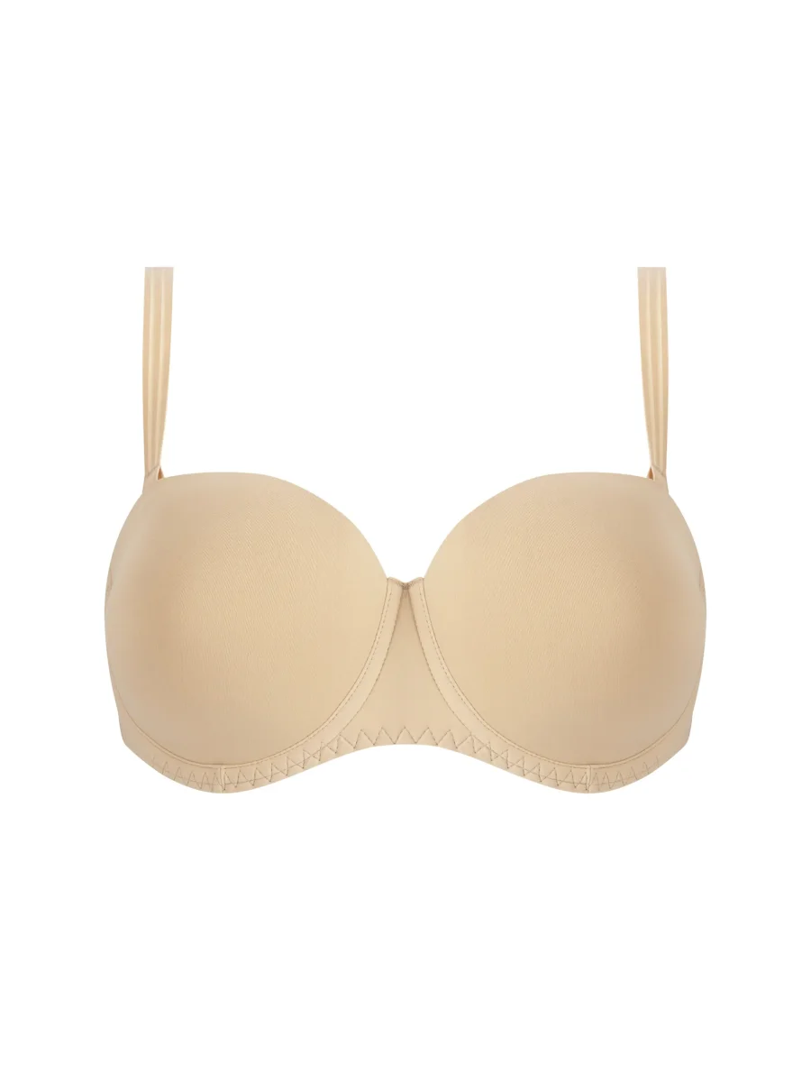 Antigel By Lise Charmel - Nouveau soutien-gorge multi-voies sans bretelles avec bonnets plus grands Apesanteur Skin Rosé – Image 2