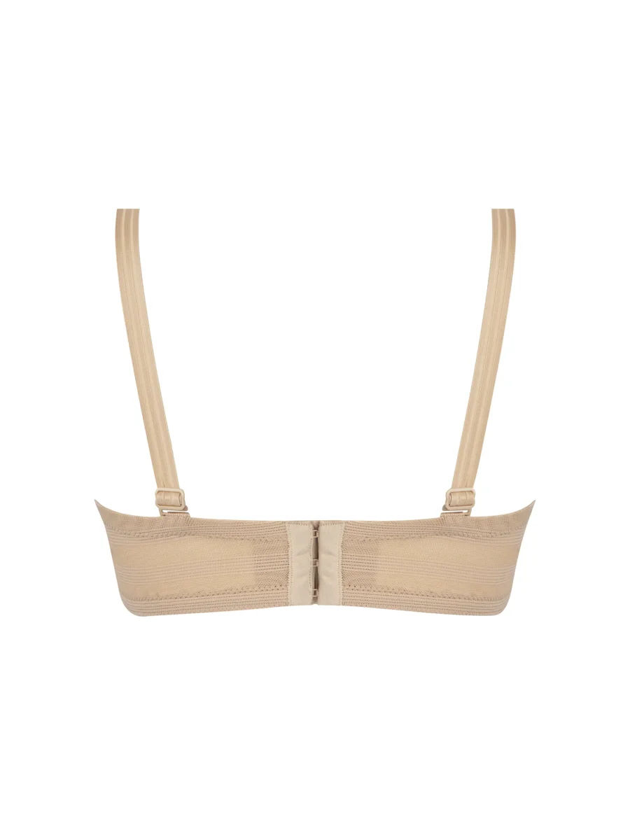 Antigel By Lise Charmel - Nouveau soutien-gorge multi-voies sans bretelles avec bonnets plus grands Apesanteur Skin Rosé – Image 3