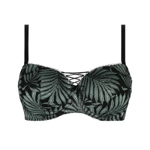 Antigel de Lise Charmel - Soutien-gorge maintien contour Jungle Du Soir Vert Minuit