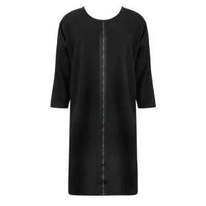 Antigel By Lise Charmel - Robe Tressage Graphique Tressage Noir