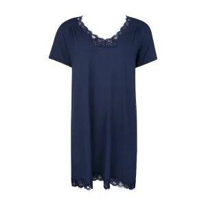 Antigel de Lise Charmel - Nuisette à manches courtes Simply Perfect Bleu Marine