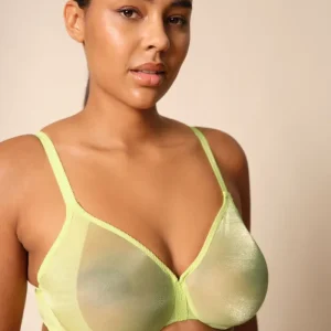 Gossard - Soutien-gorge moulé transparent Glossies, citron vert ensoleillé