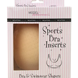 Armes secrètes - Soutien-gorge de sport décolleté Va Va Voom, inserts couleur chair