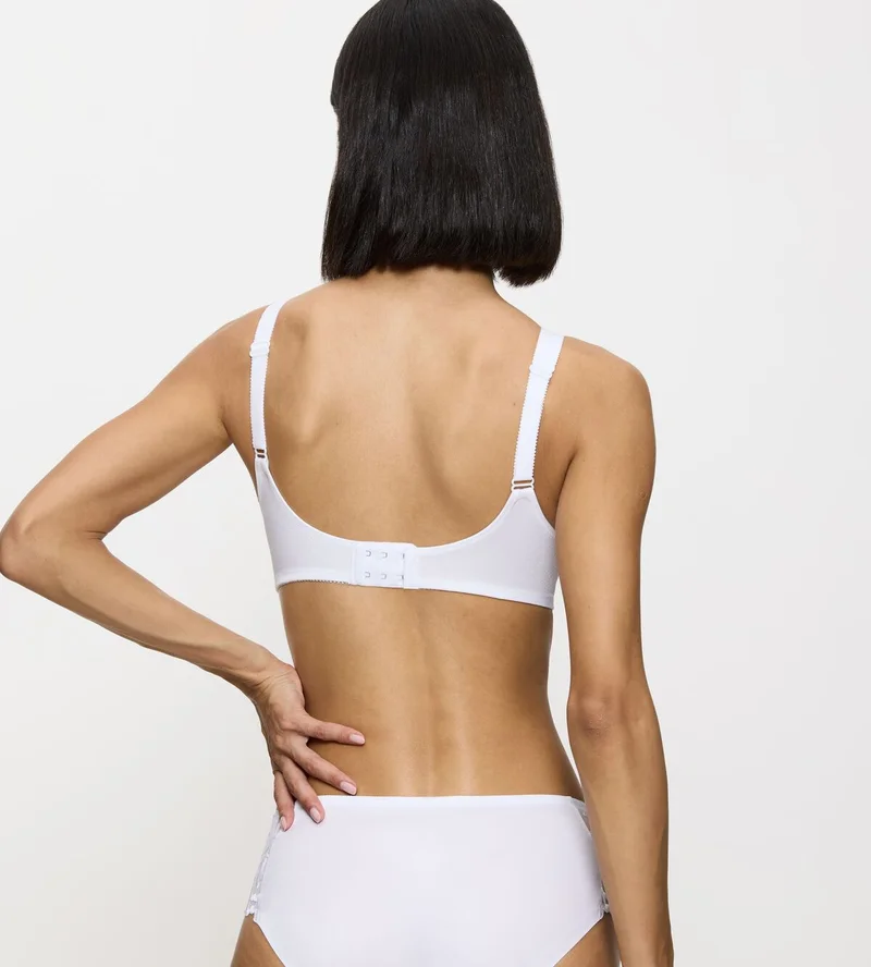 Triumph - Soutien-gorge Doreen Cotton Blanc – Image 4