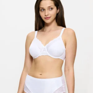 Triumph - Soutien-gorge minimiseur à bonnets moulés Ladyform blanc