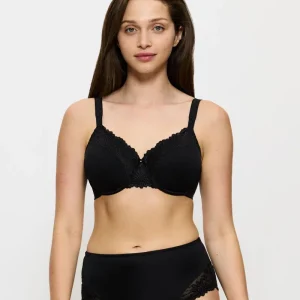 Triumph - Soutien-gorge minimiseur à bonnets moulés Ladyform Noir