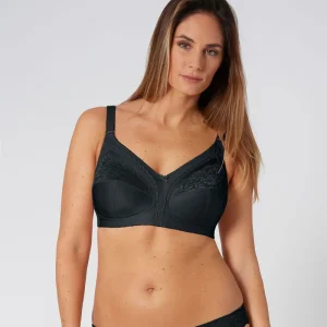 Triumph - Soutien-gorge Claudette 3 parties à bonnets emboîtants Noir