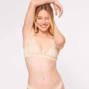 Sloggi - Soutien-gorge côtelé en angora