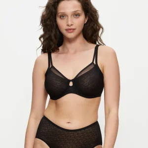 Triumph - Soutien-gorge transparent à armatures moulées noir