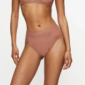 Triumph - Culotte maxi transparente Signature Ex Amande grillée