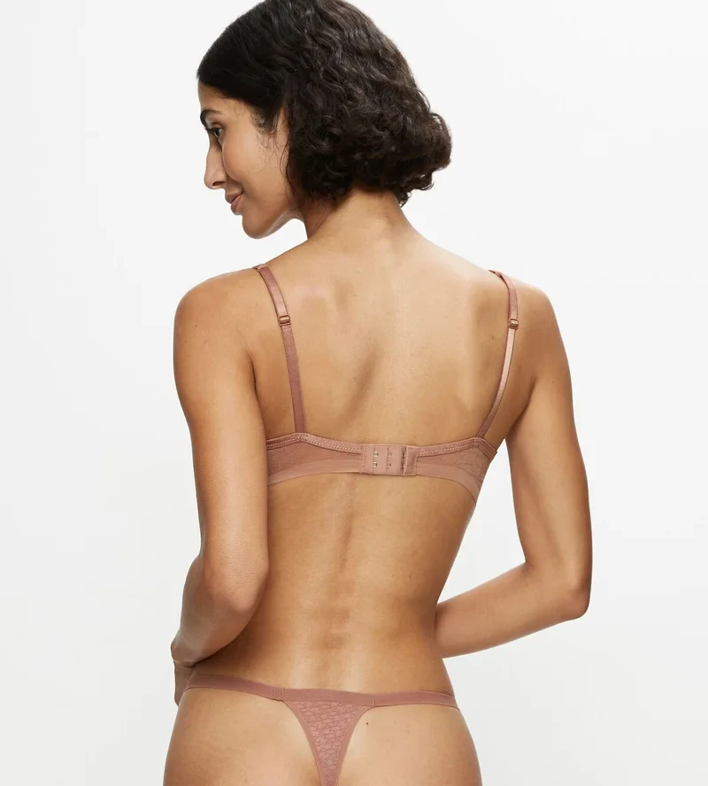Triumph - Soutien-gorge moulé transparent signature Amande grillée – Image 4
