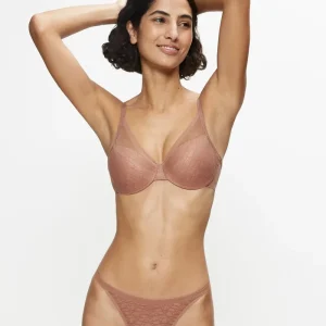 Triumph - Soutien-gorge moulé transparent signature Amande grillée