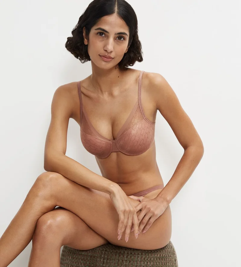 Triumph - Soutien-gorge moulé transparent signature Amande grillée – Image 3
