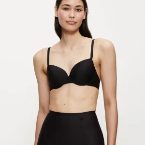 Triumph - Soutien-gorge à armatures moulé en micro-caoutchouc noir
