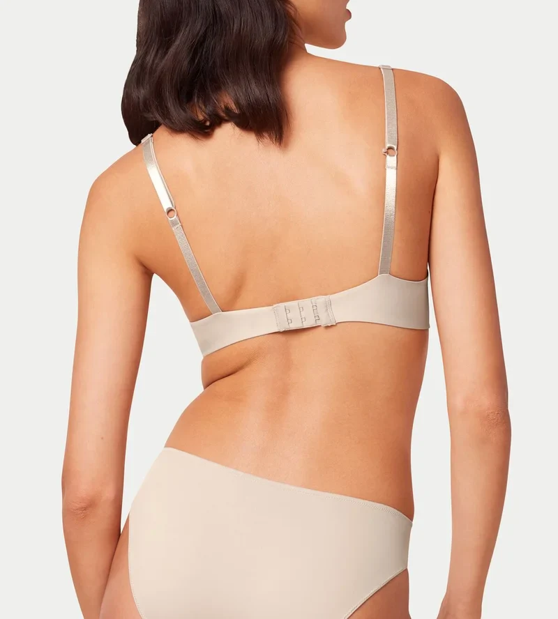 Triumph - Soutien-gorge à armatures Pure Micro Moulded Cameo Beige – Image 4