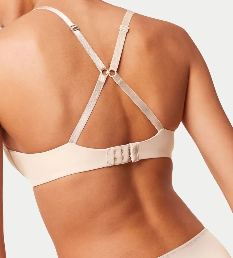 Triumph - Soutien-gorge à armatures Pure Micro Moulded Cameo Beige – Image 5