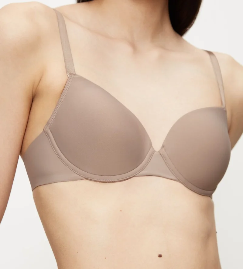 Triumph - Soutien-gorge à armatures moulé Pure Micro, couleur Café Latte – Image 5