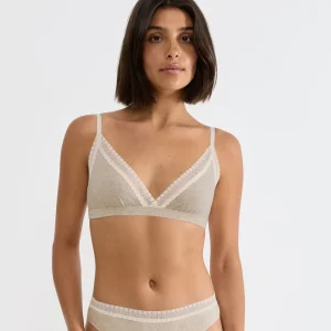Sloggi - Go Soutien-gorge côtelé gris combiné