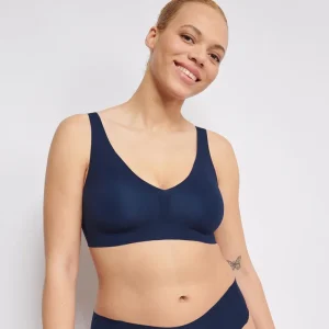 Sloggi - Soutien-gorge Zero Feel Bleu marine