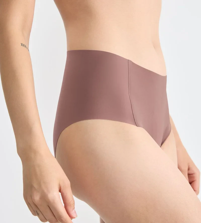 Sloggi - Culotte taille haute Zero Feel Cacao – Image 5