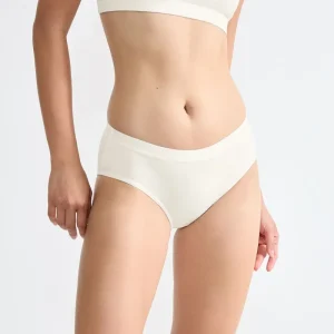 Sloggi - Soie blanche style hipster décontracté