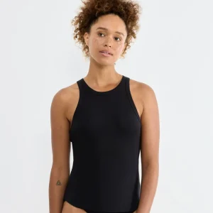 Sloggi - Débardeur côtelé noir