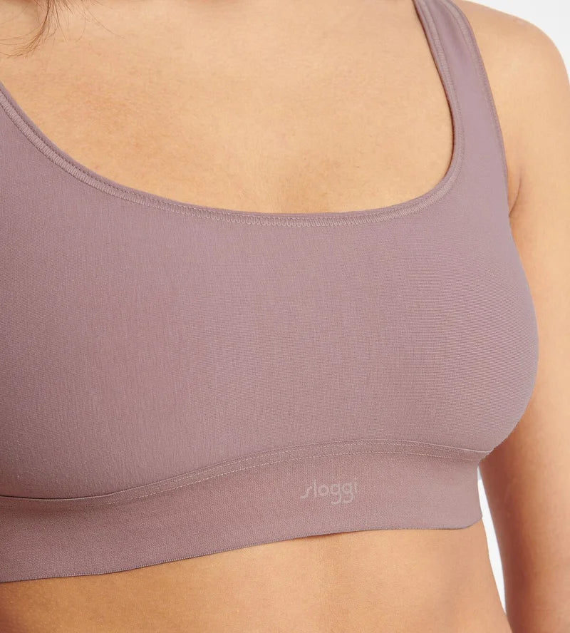 Sloggi - Soutien-gorge Ever Ease Mauve brumeux – Image 4