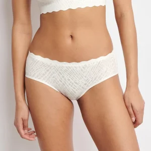 Sloggi - Soie Hipster Blanc Zéro Sensation de Bonheur