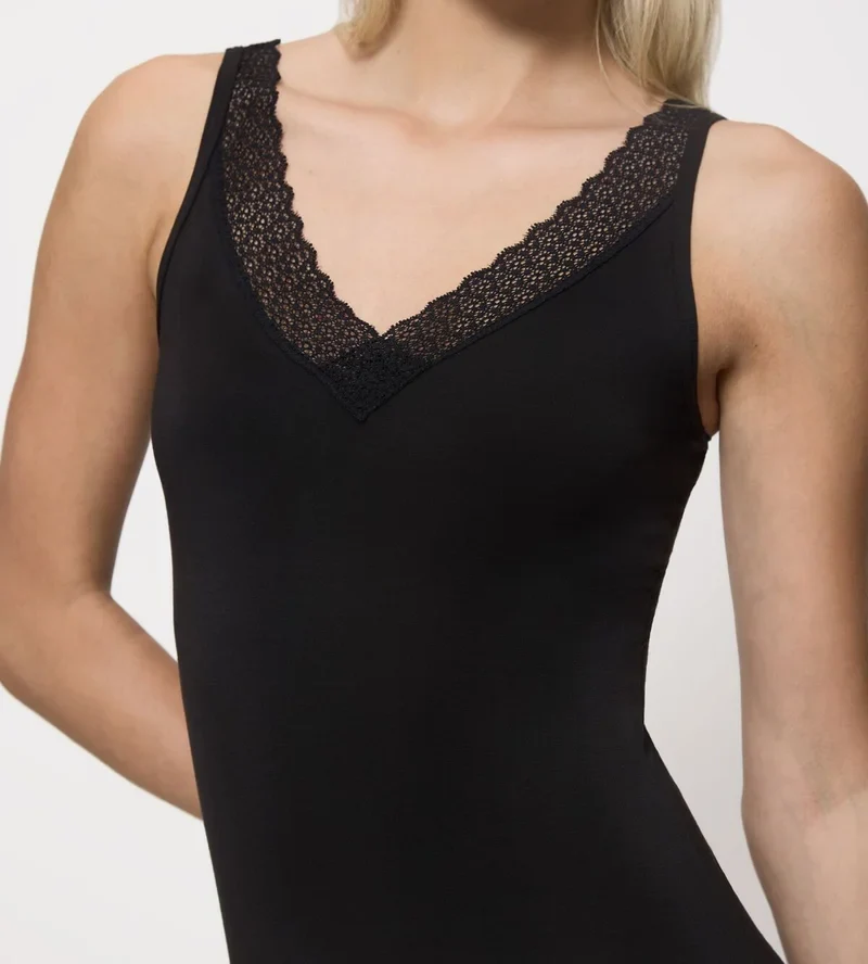 Triumph - Débardeur noir Feel Of Modal – Image 5