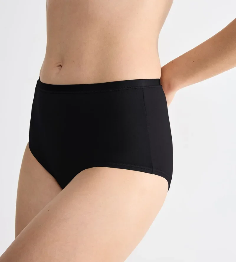 Sloggi - Culotte taille haute en coton noir Go Daily – Image 5