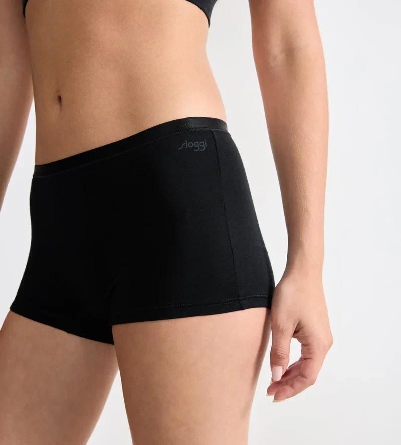Sloggi - Short en coton noir Go Daily – Image 5
