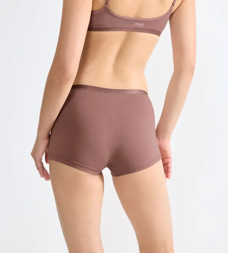 Sloggi - Short en coton Go Daily Cacao – Image 4