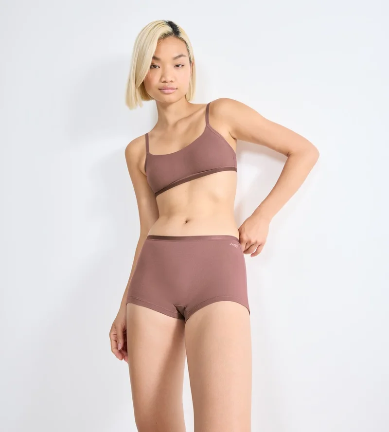 Sloggi - Short en coton Go Daily Cacao – Image 3