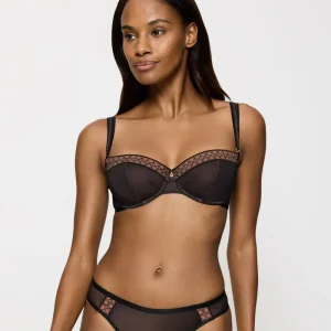 Triumph - Soutien-gorge Palina Cosmic Heartbeat sans rembourrage Noir