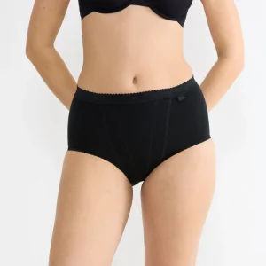 Sloggi - Culotte gainante taille haute noire