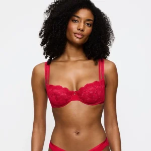 Triumph - Soutien-gorge balconnet à armatures Palina Moonlight Kiss, rouge Shanghai