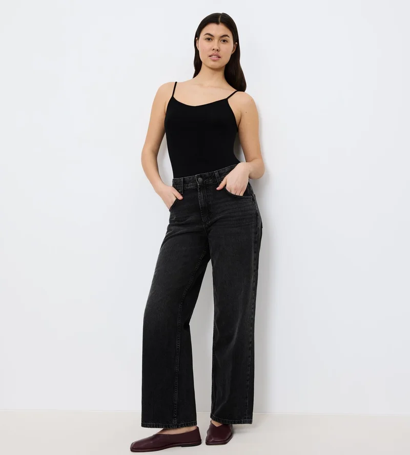 Triumph - Débardeur à fines bretelles Beauty Layers en laine noire – Image 3